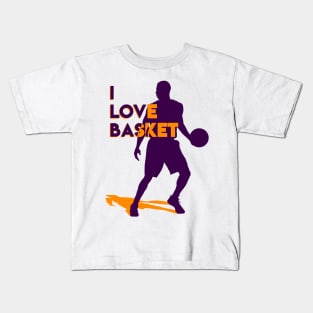 BASKET LOVERS Kids T-Shirt